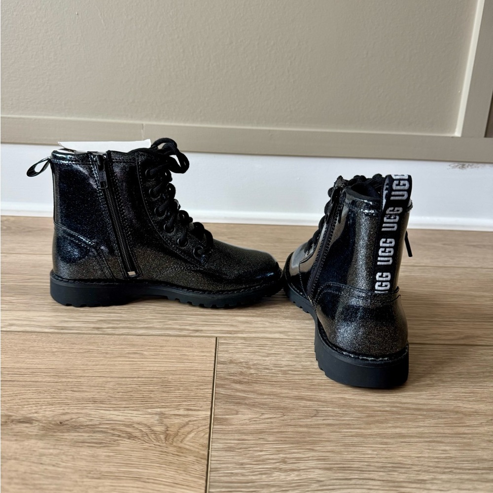 UGG Kids Glitter Black Boots